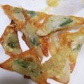 のんびりゆっち's cooksnap of when they made シュウマイの皮で大葉チーズ揚げ.
