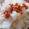 まーく71's cooksnap of when they made おろし納豆ご飯.