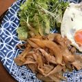 chi−ちゃん's cooksnap of when they made 塩レモンで、豚バラ肉と玉ねぎの炒め物.