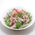 クックDAD's cooksnap of when they made 水菜✿カニカマ✿しらすの柚子マヨサラダ.