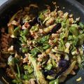 ameうめ's cooksnap of when they made ピーマンとナスの肉味噌丼♡.
