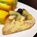 ☆GSSQHY☆'s cooksnap of when they made キウイごろっと♫デニッシュ.