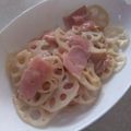 きらり流れ星's cooksnap of when they made れんこんとベーコンの簡単★きんぴら.