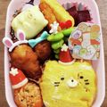 ＭEGUMI❤︎'s cooksnap of when they made クリスマスキャラ弁＊すみっコぐらしねこ＊.