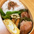 なっさん姫's cooksnap of when they made 鶏胸挽肉で和風ピーマン肉詰め&つくね♡.
