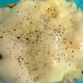ポムポムポヨコ's cooksnap of when they made オートミール　レンジでキムチチーズ.
