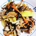 のり子のおかず♪'s cooksnap of when they made 超簡単！じゃがいも入りひじきの煮物♪.