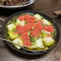 クロ８５'s cooksnap of when they made 罪悪感満載！豆腐と明太子のアヒージョ.