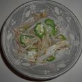 白いぐれーぷ's cooksnap of when they made もやしとオクラのマヨポン酢和え。副菜に。.