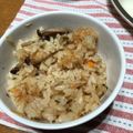 peanut32m's cooksnap of when they made きのことツナ塩昆布の炊き込みご飯.