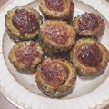 hdsy's cooksnap of when they made 照り照りゴーヤの肉詰め.