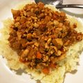 rietles☆'s cooksnap of when they made 大豆入りドライカレー【学校給食】.