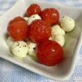 ☆さぶ☆☆'s cooksnap of when they made モッツァレラチーズとトマトの和風マリネ.