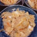 ひっこ's cooksnap of when they made 簡単・新玉ねぎ入り、かき揚げ玉子丼！.
