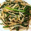 ☆ayami☆26's cooksnap of when they made 少ない調味料で！時短簡単ニラもやし☆.