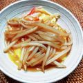 ｊｏｃｏｍｏｍｏｌａ's cooksnap of when they made 節約！ふわふわ卵のもやしあんかけ丼！.