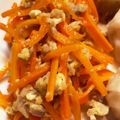 ｷｬｽｰ's cooksnap of when they made 簡単ヘルシーなにんじんシリシリー.