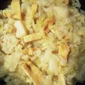 yunapi☆'s cooksnap of when they made もう一品に！春キャベツと油揚げの白だし煮.