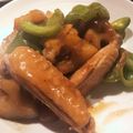 よょぅこ's cooksnap of when they made 黒酢でヘルシー♪鶏蓮根のさっぱり照り焼き.
