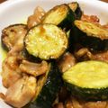 菜つ実☆ミ's cooksnap of when they made ズッキーニと鶏肉のカレー炒め◇バター添え.