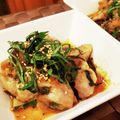 ダッフィーニーうに's cooksnap of when they made 鶏ももとなすのポン酢炒め.