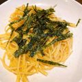 直井きなこ's cooksnap of when they made 明太マヨパスタ.