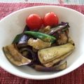 ごーあい's cooksnap of when they made ヘルシー煮びたし！おくらと茄子で美味☆.