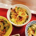 miwayon's cooksnap of when they made ゴーヤと茄子の味噌マヨチーズ焼き.