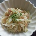 TYSK's cooksnap of when they made ❤大根のごまマヨサラダ❤.