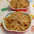 赤い電話's cooksnap of when they made ピリ辛もやしナムル.