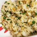 がんこママ♪'s cooksnap of when they made 簡単！卵なし、にらとしらすのチャーハン.