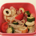 サブシェフもーや's cooksnap of when they made 簡単☆金柑とトマトの爽やかマリネ風サラダ.