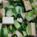フレンチブルブル's cooksnap of when they made 時短簡単 青梗菜と厚揚げの生姜とろみ炒め.