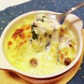 くみちょ～～'s cooksnap of when they made オートミールと豆乳のきのこドリア♪♪.