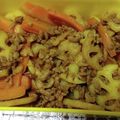 あきつま（杏花☆）'s cooksnap of when they made レンコンとひき肉のカレー炒め.