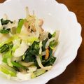 ma2kaboch's cooksnap of when they made お弁当に！汁なしほうれん草のお浸し.
