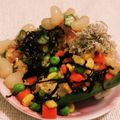 私市ビッキーズ津門巳's cooksnap of when they made オクラ&ミクベジのらっきょW昆布ピー寿司.