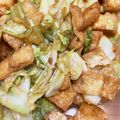 ものぐさクック's cooksnap of when they made キャベツと油揚げの味噌マヨ炒め.