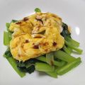 りんくんママちゃん's cooksnap of when they made 小松菜のトロ玉のせ♪.