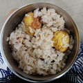 ぱりぱりっこ's cooksnap of when they made 炊飯器で『 栗おこわ 』.