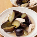 春小町's cooksnap of when they made なすと鶏むね肉の白だしさっと煮.