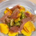 ソフトサラミ's cooksnap of when they made 柿とルッコラと生ハムのサラダ♡.