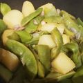 £るき£'s cooksnap of when they made じゃがいもとササギの煮物.