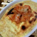 輝夜の姫's cooksnap of when they made 豆腐と卵のダイエットキムチグラタン.