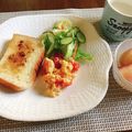 yesmama's cooksnap of when they made レンジでトマトスクランブルエッグ.