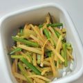 tamago大好き's cooksnap of when they made ＊大根の皮 ピリ辛炒め＊.