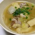 sayaendo＊'s cooksnap of when they made ぽかぽか♪私が作るさつまいもの豚汁.
