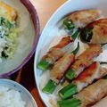 ☆まりぶ1029☆'s cooksnap of when they made オクラの豚肉巻き.