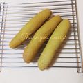 まあまま☆0403's cooksnap of when they made お茶と大納言のスティックカンパーニュ。.