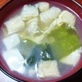 ムーミン☆ママ's cooksnap of when they made ワカメとふわふわ卵のお吸い物♪.